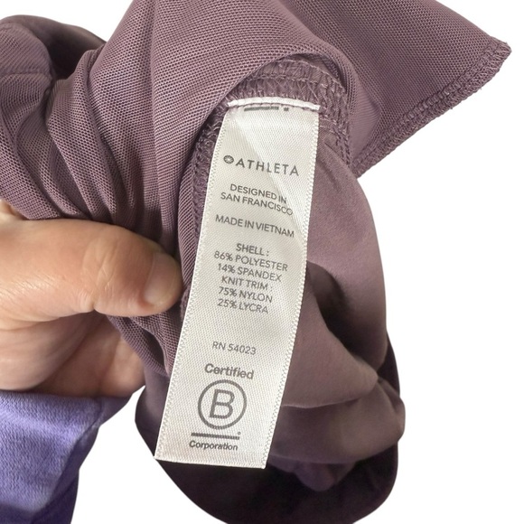 Athleta Women’s Attitude Ruched Jogger Pants in Volcanic Violet Size 8 - Picture 12 of 13